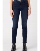 Wrangler Blugi dama slim fit - albastru inchis - bumbac - Albastru inchis