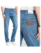 Wrangler Blugi Straight Fit Albastru - Albastru