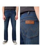 Wrangler Blugi Straight Fit Talie Medie - Albastru