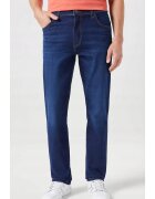 Wrangler Blugi Texas - bumbac/poliester/elastan - albastru inchis - Albastru inchis