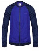 Wrangler Geaca Barbati - Model BOMBER - Croiala Slim Fit - Cu Fermoar - 4 Buzunare - Usoara Si Moderna - Buna Pentru Fiecare Zi Si Tinute Urbane - Marimea S - Albastru