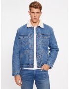 Wrangler Geaca de blugi barbati - 303284725 - Bumbac - Albastru