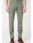 Wrangler Pantaloni barbati Greensboro - drepti - verde masliniu - material elastic -