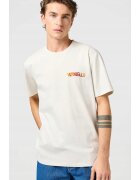 Wrangler Tricou barbati - BIG GRAPHIC TEE - alb - bumbac - maneca scurta