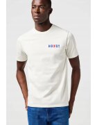 Wrangler Tricou barbati - Graphic Tee - bumbac - alb - maneca scurta -