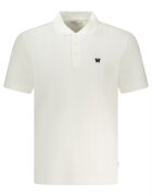Wrangler Tricou polo barbati - 100% bumbac - Alb - 112362386 - Alb