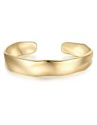 Yokoamii Bratara rigida placata cu aur de 14K - Auriu