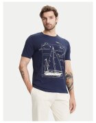 Ysabel Mora Tricou barbat - bleumarin - bumbac