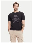 Ysabel Mora Tricou barbati negru - bumbac
