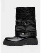 Zadig & Voltaire Cizme mid-calf de piele Angie - Negru