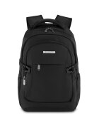 Zagatto Rucsac - Negru - 45x31x20 cm - Compartiment laptop 17" - Curele de compresie - ZG865