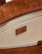 A.P.C. Geantă shopper + borsetă Le Drummer | piele întoarsă