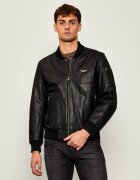 Aeronautica Militare Geacă de piele bomber | regular fit