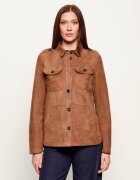 Aeronautica Militare Geacă | regular fit | piele întoarsă