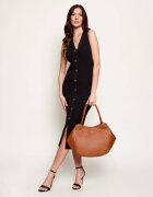 Aigner De piele geantă shopper CARRÉ SOFT