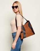 Aigner Geantă shopper Deborah | piele întoarsă