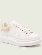 Alexander McQueen Teniși din piele | shearling