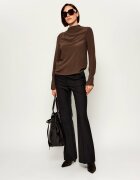AllSaints Botine cu toc Piper | piele întoarsă