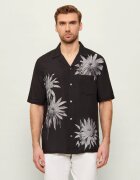 AllSaints Cămașă FLORAZE | Relaxed fit | cu adaos de in