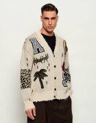 AllSaints Cardigan FOXX | Oversize fit cu adaos de lână
