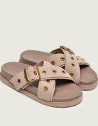 AllSaints De piele șlapi SUKI WESTERN | piele întoarsă