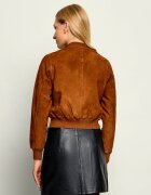 AllSaints Geacă bomber Orten | regular fit | piele întoarsă