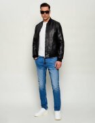AllSaints Geacă de piele bomber MORTEN | regular fit