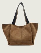 AllSaints Geantă shopper Rosalie | piele întoarsă