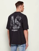 AllSaints Tricou MIXTAPE | Oversize fit