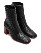 Alohas De piele botine cu toc