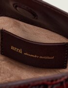 AMI Paris De piele geantă pe umăr Carrousel