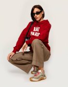 AMI Paris Sneakers Mirage cu adaos de piele
