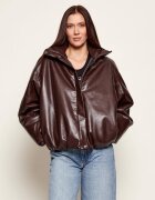 Anine Bing Geacă CYRUS | Relaxed fit cu adaos de piele