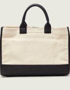 Anine Bing Geantă shopper MEDIUM LARA cu adaos de piele