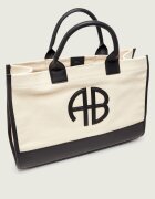 Anine Bing Geantă shopper MEDIUM LARA cu adaos de piele