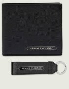 Armani Exchange De piele portofel + breloc