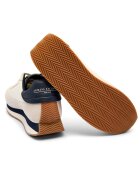 Armani Exchange Sneakers cu adaos de piele