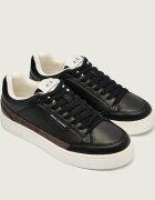 Armani Exchange Sneakers cu adaos de piele