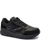 Armani Exchange Sneakers cu adaos de piele