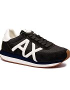 Armani Exchange Sneakers cu adaos de piele