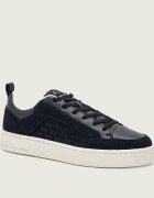 Armani Exchange Teniși din piele | piele întoarsă