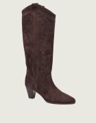 BA&SH Cizme cowboy Casey | piele întoarsă