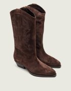 BA&SH Cizme cowboy Claurys | piele întoarsă