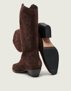 BA&SH Cizme cowboy Claurys | piele întoarsă