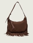 BA&SH Hobo Franges | piele întoarsă