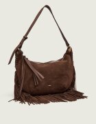 BA&SH Hobo Franges | piele întoarsă