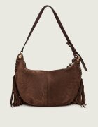 BA&SH Hobo Franges | piele întoarsă