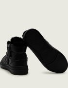 Baldinini Căptușite teniși din piele | shearling