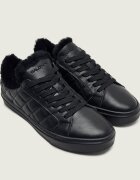 Baldinini Căptușite teniși din piele | shearling cu adaos de lână