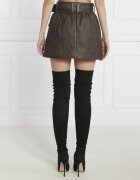 Balmain De piele fustă